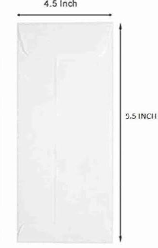 100 GMS Paper Envelopes